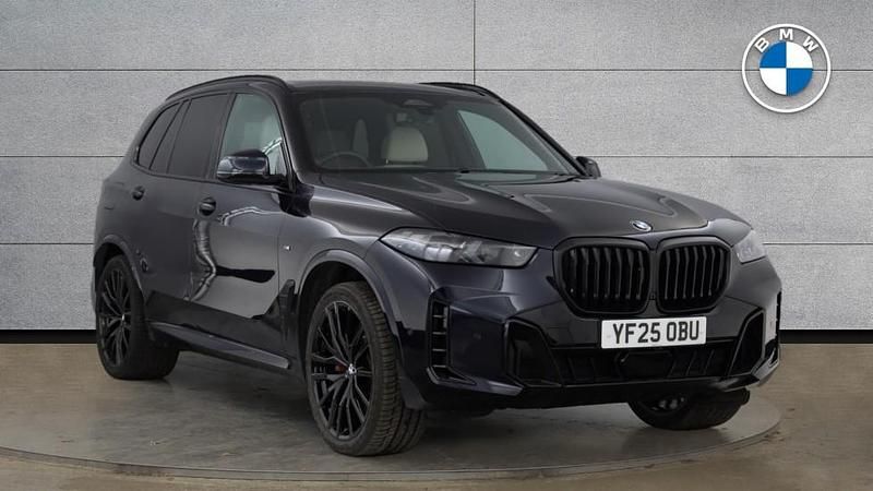 Black Used 2025 BMW X5 M Sport SUV | £67,000 (Expensive) - Image 1/4