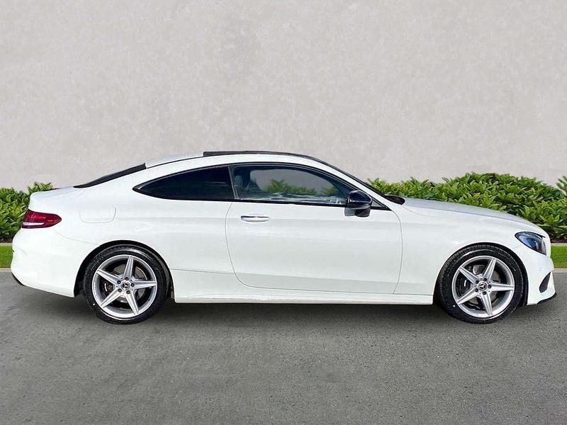 Used Mercedes C220 AMG Line Premium 2017 White Coupe