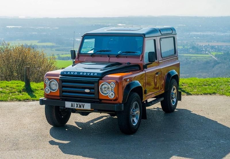Used Land Rover Defender 2010 Red Estate