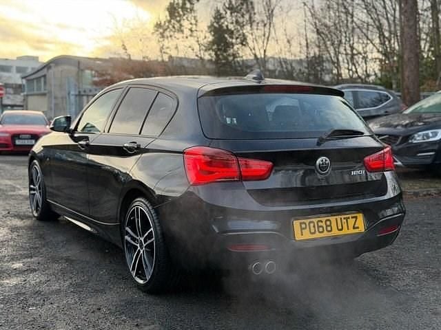 Used BMW 120 M Sport 184 HP (135 kW) 2018 Black Hatchback