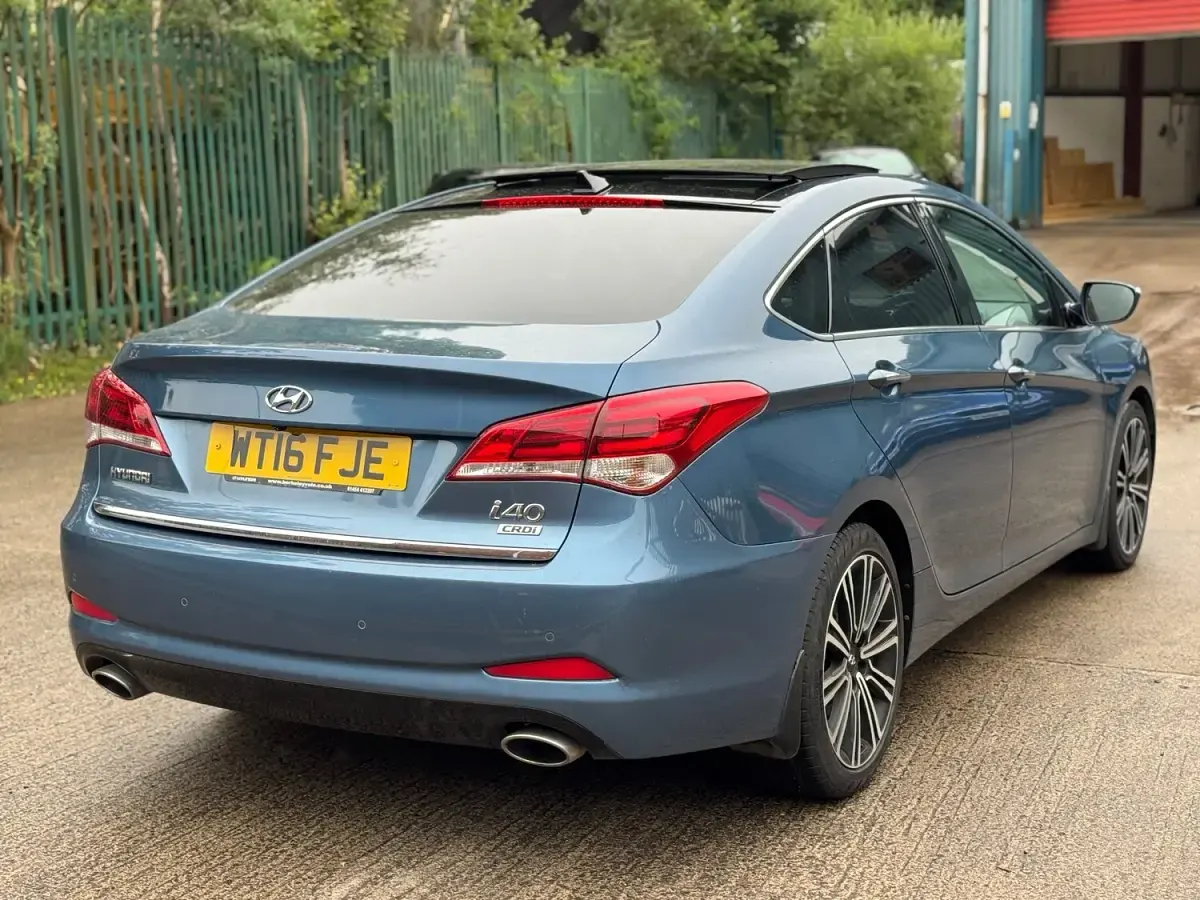 Used Hyundai i40 Premium 2016 Blue Sedan