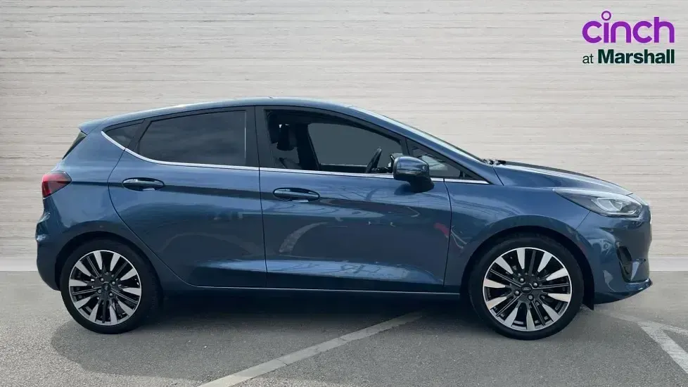 Usado Ford Fiesta Titanium X 125 HP (91 kW) 2023 Azul Citadino