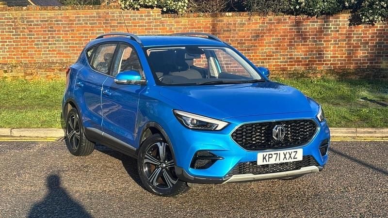 Used MG ZS Excite 2021 Blue Hatchback