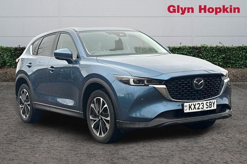 Blue Used 2023 Mazda CX-5 Edition SUV | £19,990 (Good price) - Image 1/4