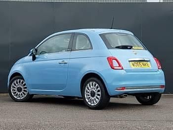 Second-hand Fiat 500 Lounge 69 CP (50 kW) 2016 Albastru Hatchback