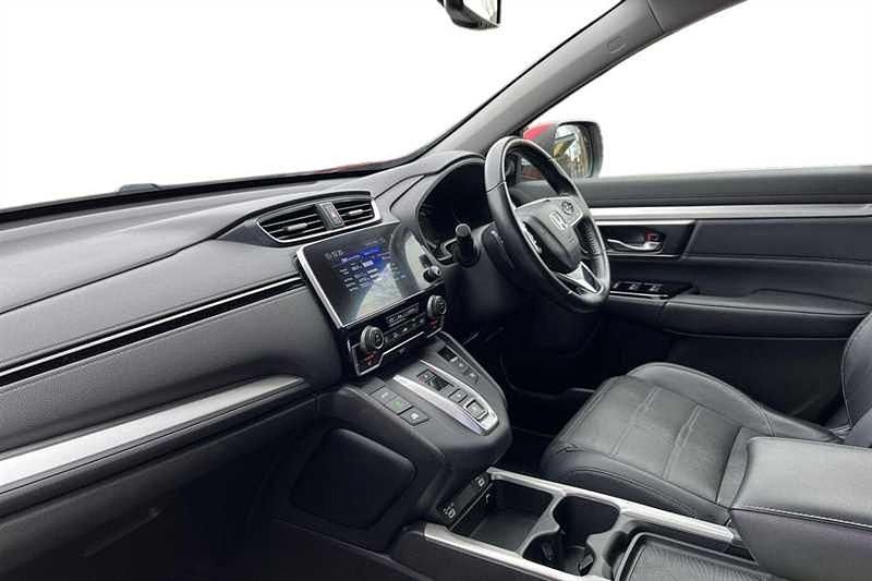 Used Honda CR-V Hybrid 184 HP (135 kW) 2021 Crystal red SUV