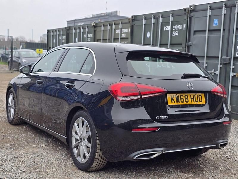 Used Mercedes A180 136 HP (100 kW) 2018 Black Hatchback