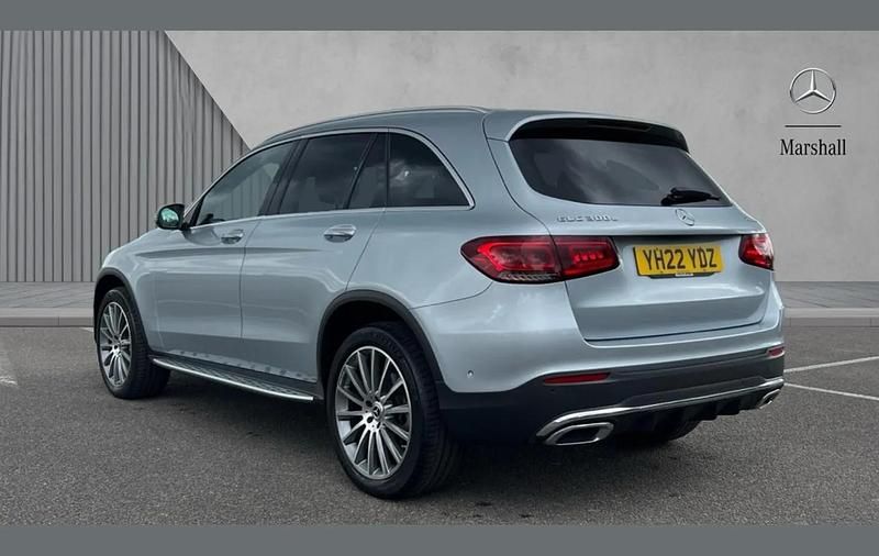 Used Mercedes GLC300e AMG Line Premium 320 HP (235 kW) 2022 Silver SUV