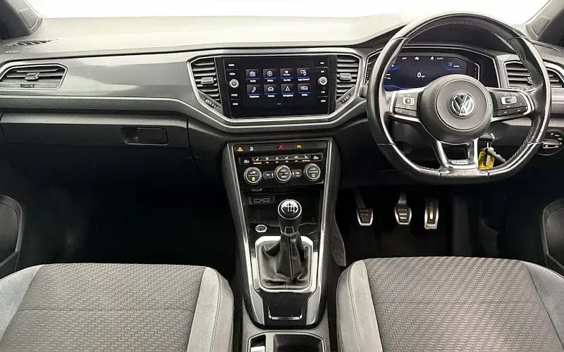 Used VW T-Roc R-line 150 HP (110 kW) 2020 Silver SUV