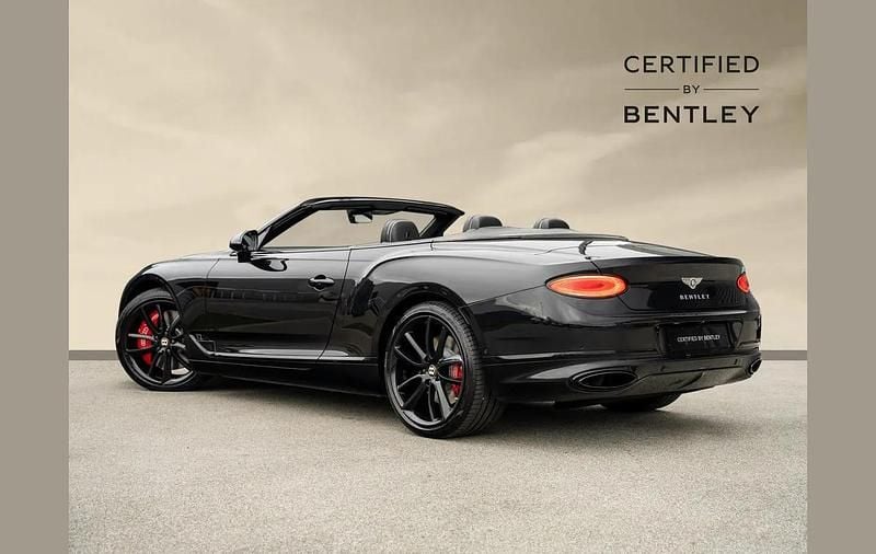Used Bentley Continental GT Convertible 625 HP (459 kW) 2019 Black Cabriolet