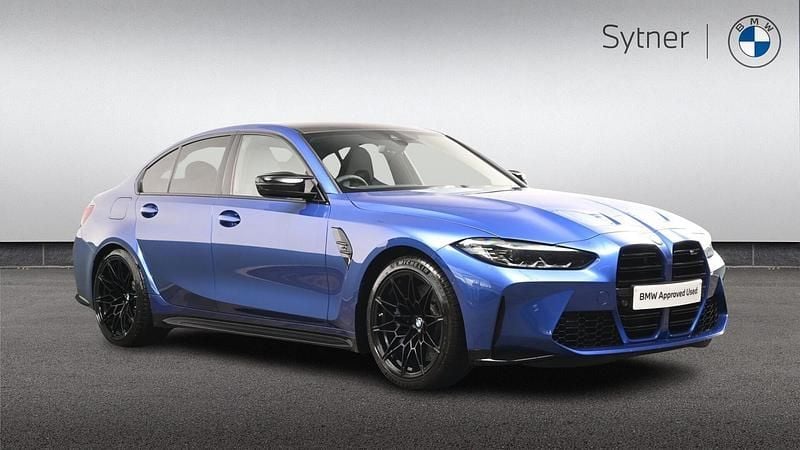 Blue Used 2024 BMW M3 Competition Edition | £65,000 (Super price) - Image 1/4
