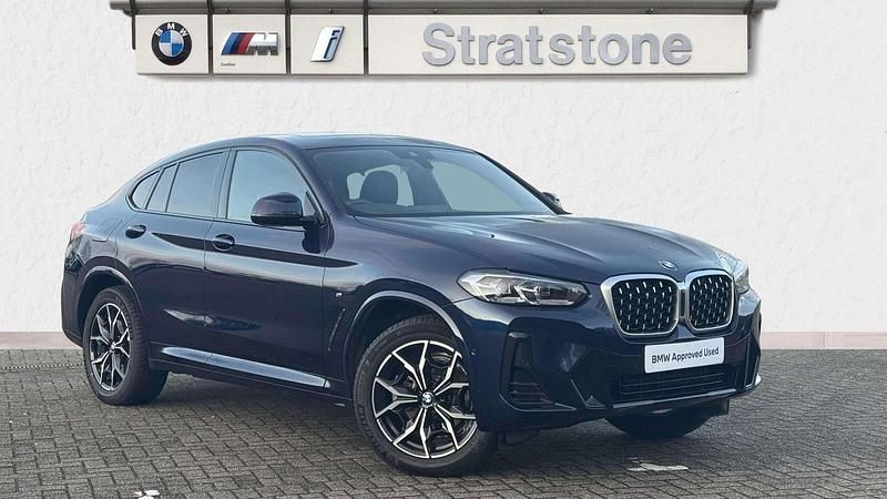 Blue Used 2025 BMW X4 M Sport SUV | £45,699 (Fair price) - Image 1/4