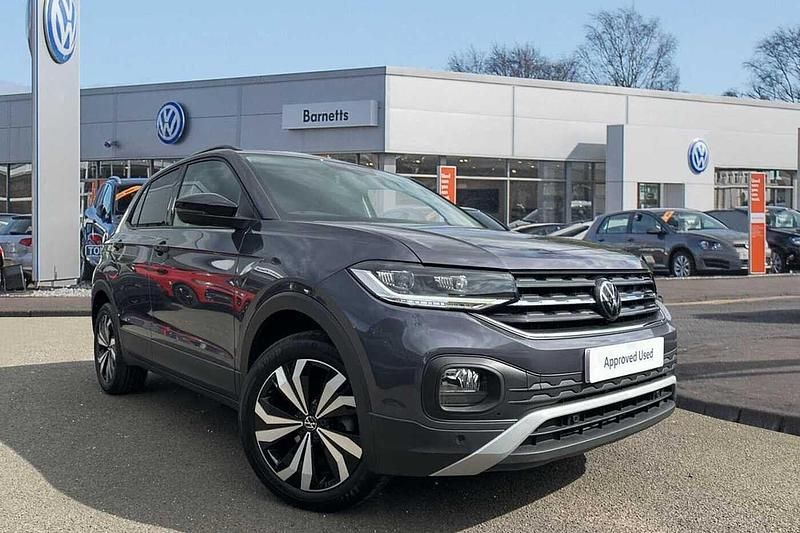 Grey Used 2023 VW T-Cross Black Edition SUV | £18,499 (Fair price) - Image 1/4