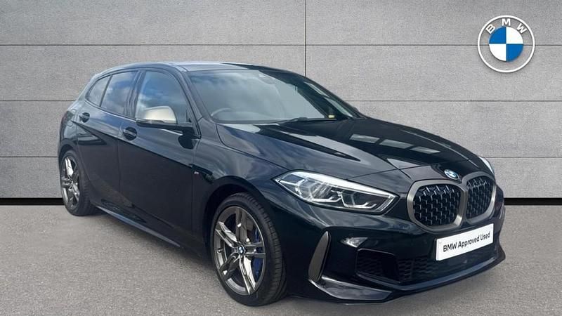 Used BMW M135 Comfort Edition 306 HP (225 kW) 2021 Black Hatchback