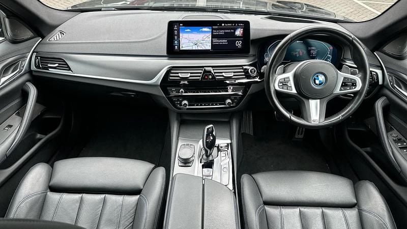 Used BMW 545e M Sport 389 HP (286 kW) 2023 Black Sedan