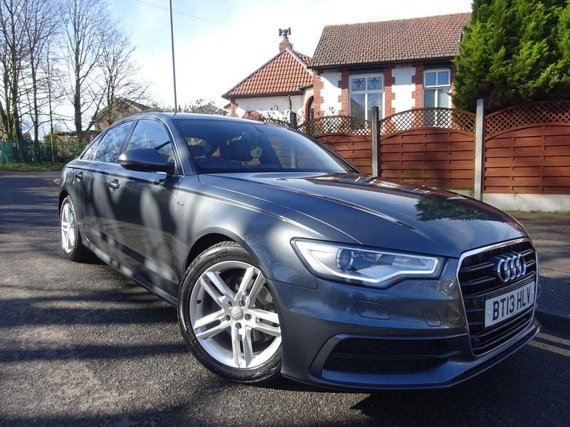 Used Audi A6 S-Line 2013 Grey Sedan