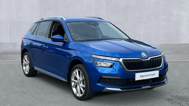 Blue Used 2024 Skoda Kamiq SE L Executive SUV | £19,580 (Fair price) - Image 1/4