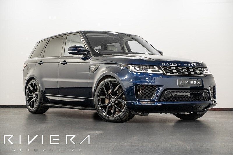 Blue Used 2021 Land Rover Range Rover Sport HSE Dynamic SUV | £42,495 (Super price) - Image 1/4