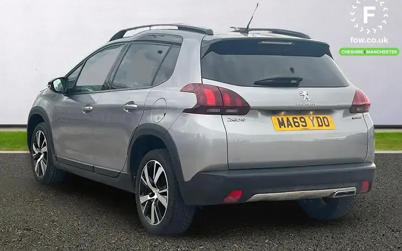 Used Peugeot 2008 GT-line 110 HP (80 kW) 2019 Grey SUV