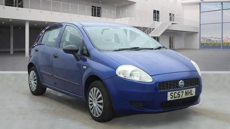 Used Fiat Grande Punto Active 2007 Blue Hatchback
