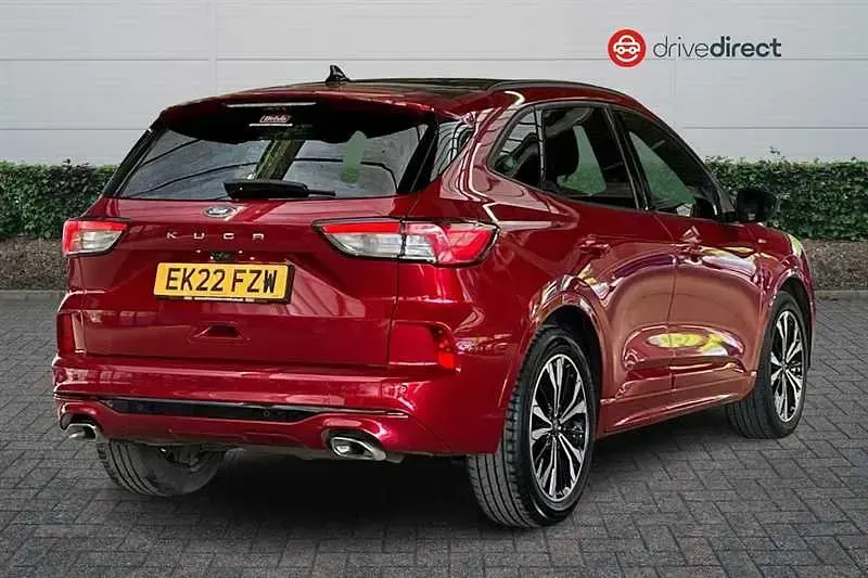Used Ford Kuga ST-Line X 120 HP (88 kW) 2022 Red SUV