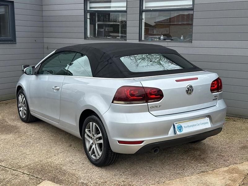 Used VW Golf Cabriolet S 2012 Silver Cabriolet