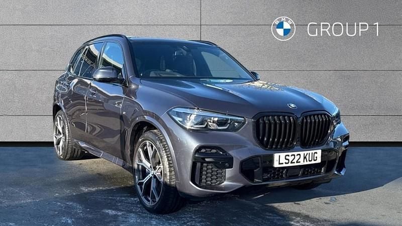 Grey Used 2022 BMW X5 M Sport SUV | £42,975 (Super price) - Image 1/4
