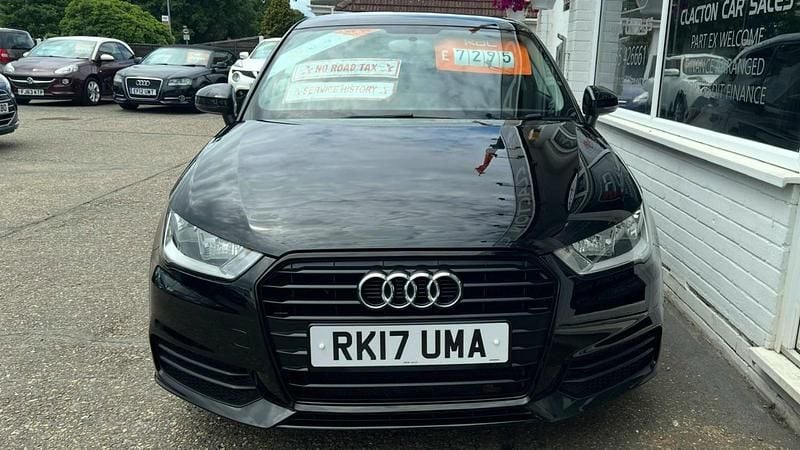 Used Audi A1 Comfort 94 HP (69 kW) 2017 Black Hatchback