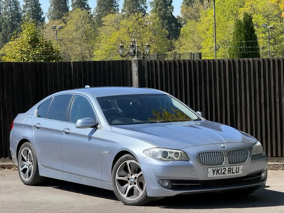 Used BMW ActiveHybrid 5 Comfort Edition 2012 Blue Sedan
