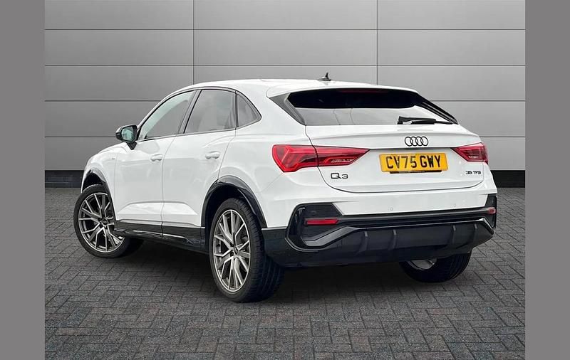 Used Audi Q3 Black Edition 150 HP (110 kW) 2025 White SUV