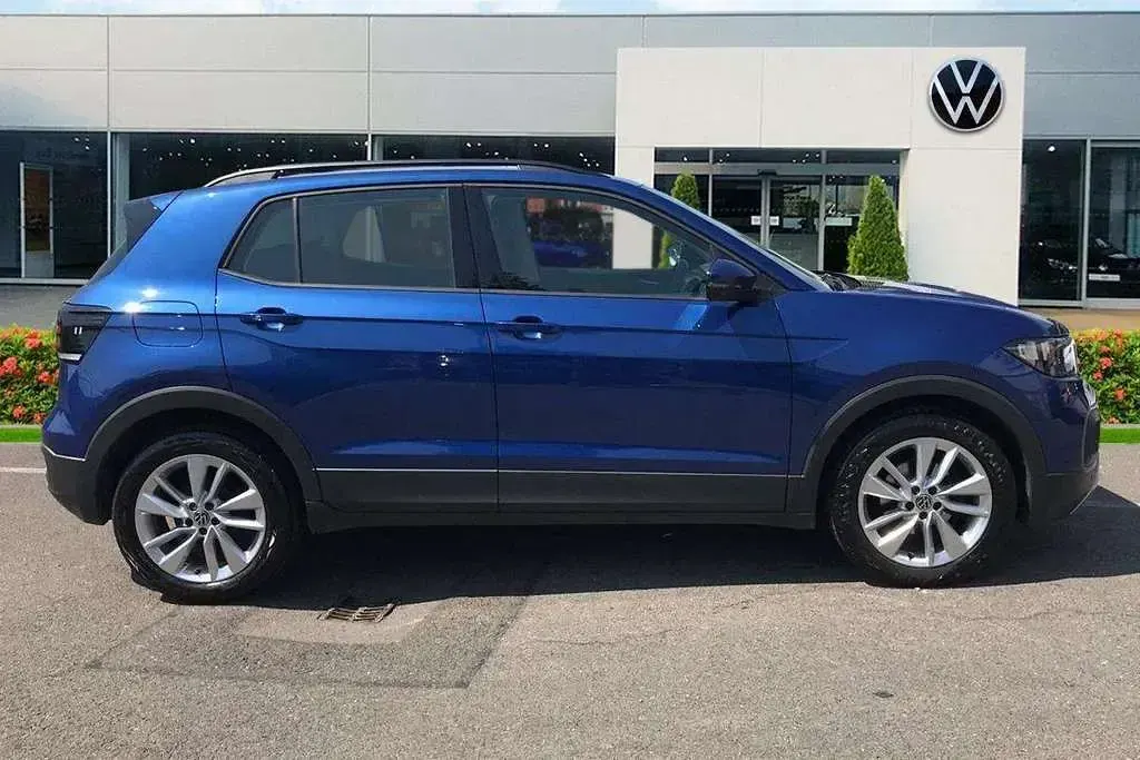 Used VW T-Cross SE 95 HP (69 kW) 2021 Blue SUV