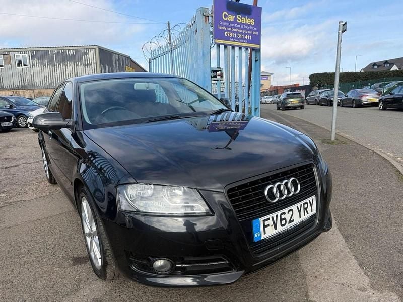 Used Audi A3 Sport 2012 Black Hatchback