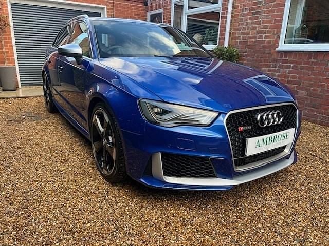 Blue Used 2015 Audi RS3 Performance Sedan | £18,995 (Good price) - Image 1/4