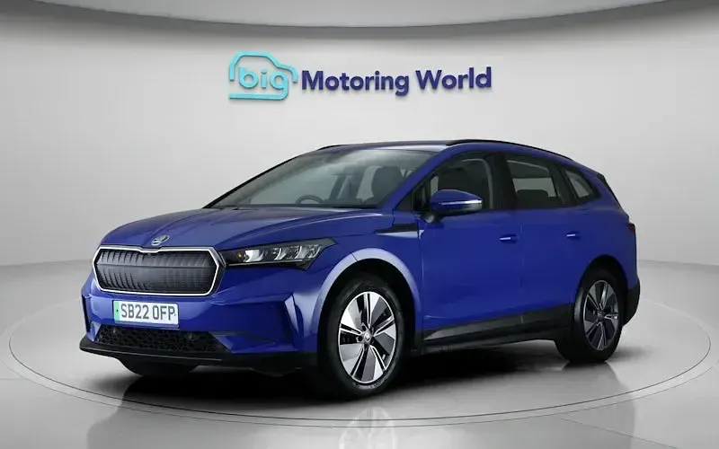 Used Skoda Enyaq iV ecoSuite 150 kW (204 HP) 2022 Blue SUV