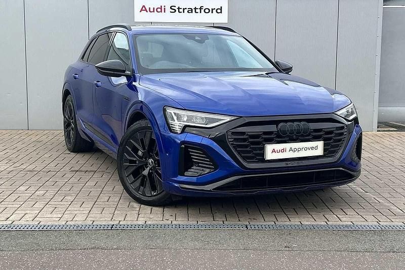 Blue Used 2023 Audi Q8 e-tron Black Edition SUV | £44,950 (Fair price) - Image 1/4