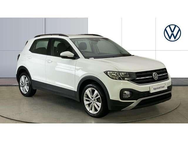 White Used 2021 VW T-Cross SE SUV | £14,913 (Fair price) - Image 1/4