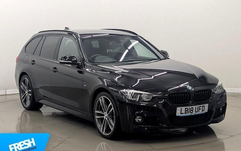 Used BMW 330 M Sport 258 HP (189 kW) 2018 Black Estate