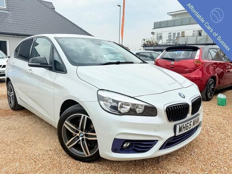 White Used 2016 BMW 218 Sport Line MPV | £8,695 (Fair price) - Image 1/3