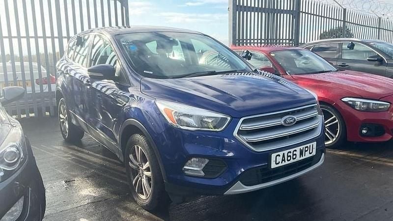 Blue Used 2017 Ford Kuga Zetec SUV | £8,495 (Good price) - Image 1/4