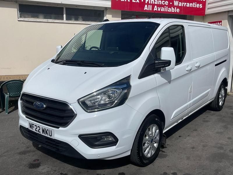 White Used 2022 Ford Transit Custom Limited Van | £15,495 (Good price) - Image 1/4