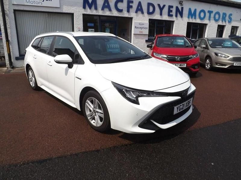 Used Toyota Corolla 122 HP (89 kW) 2021 White Estate
