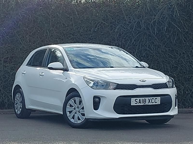 White Used 2018 Kia Rio Hatchback | £7,498 (A bit pricey) - Image 1/4