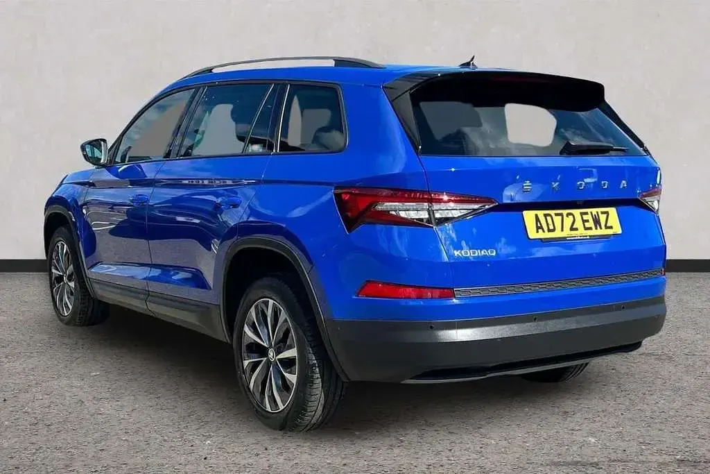 Used Skoda Kodiaq SE Drive 150 HP (110 kW) 2023 Energy blue SUV