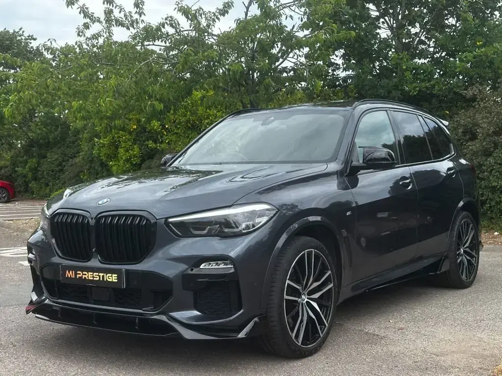 Used BMW X5 M Sport 265 HP (194 kW) 2019 Arctic grey brilliant SUV