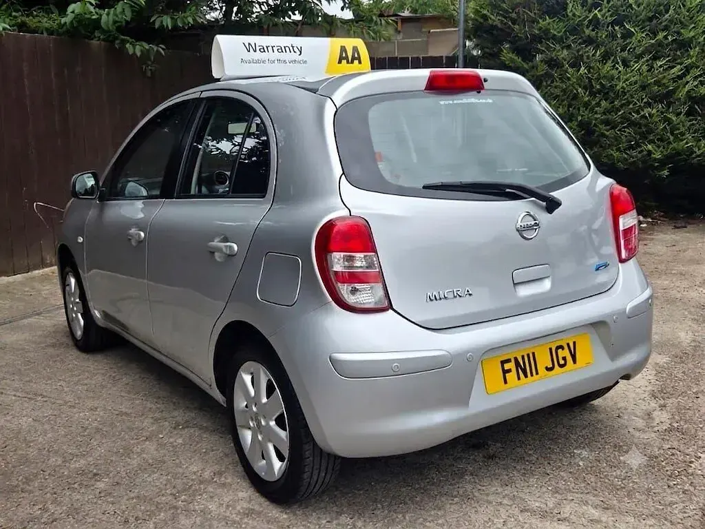 Used Nissan Micra Acenta 2011 Silver Hatchback