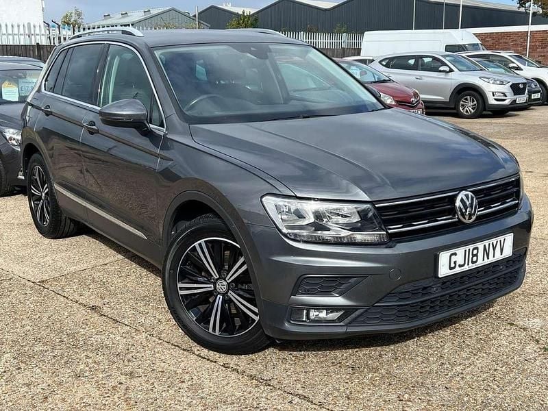Grey Used 2018 VW Tiguan SE SUV | £13,991 (Fair price) - Image 1/4