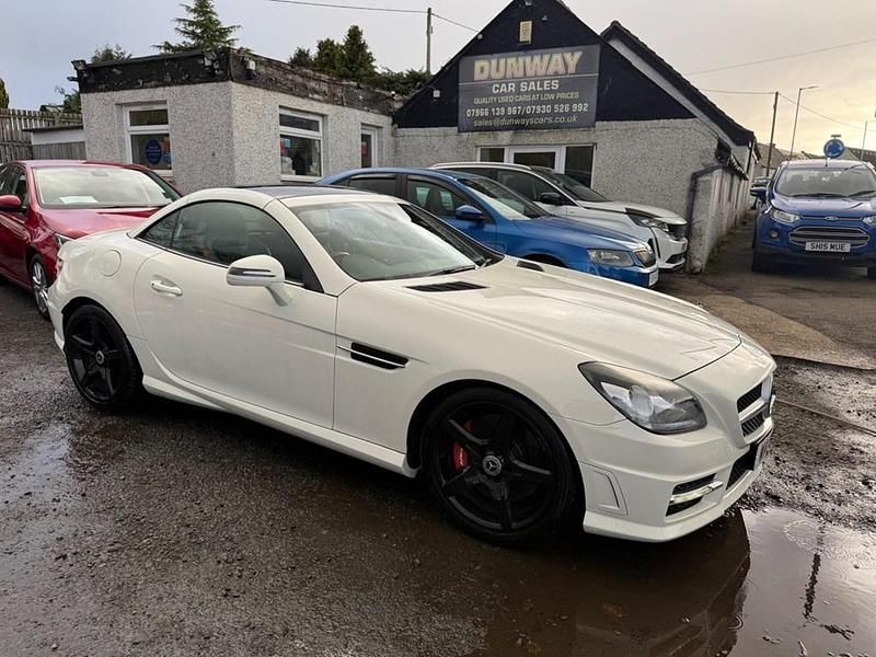 Used Mercedes SLK250 AMG 2013 White Cabriolet