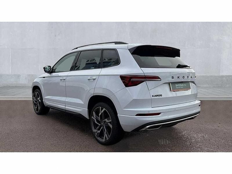 Used Skoda Karoq SportLine 150 HP (110 kW) 2025 White SUV