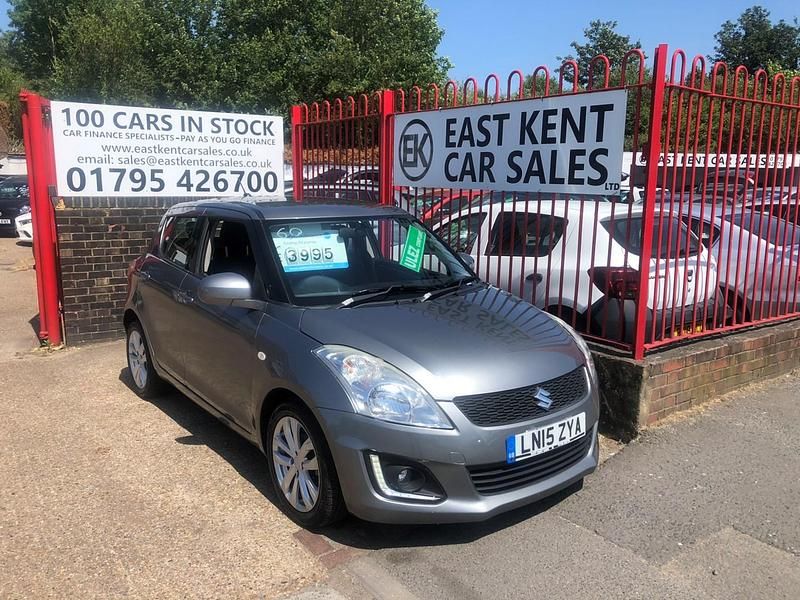 Grey Used 2015 Suzuki Swift SZ3 Hatchback | £3,495 (Good price) - Image 1/4