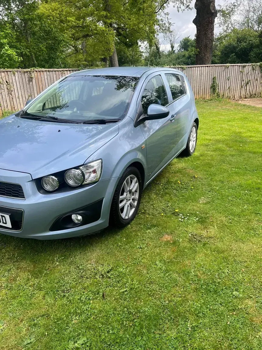 Used Chevrolet Aveo LTZ 2012 Blue Hatchback